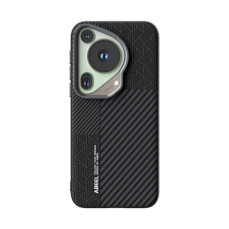 For Huawei Pura 70 Ultra ABEEL 6D Micro Relief MagSafe Magnetic Phone Case