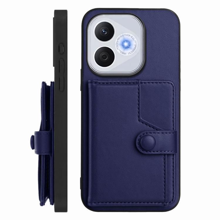 For Honor 400 Lite Global / X70i Button Card Bag RFID Anti-theft Phone Case