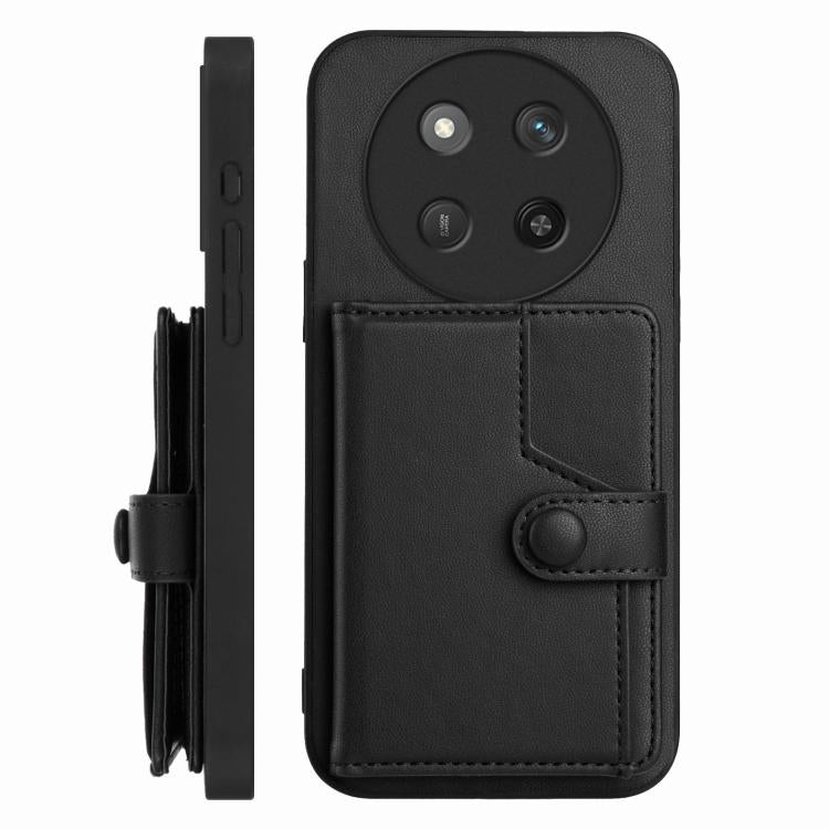 For Honor X60 Pro / X9c / Magic7 Lite Button Card Bag RFID Anti-theft Phone Case