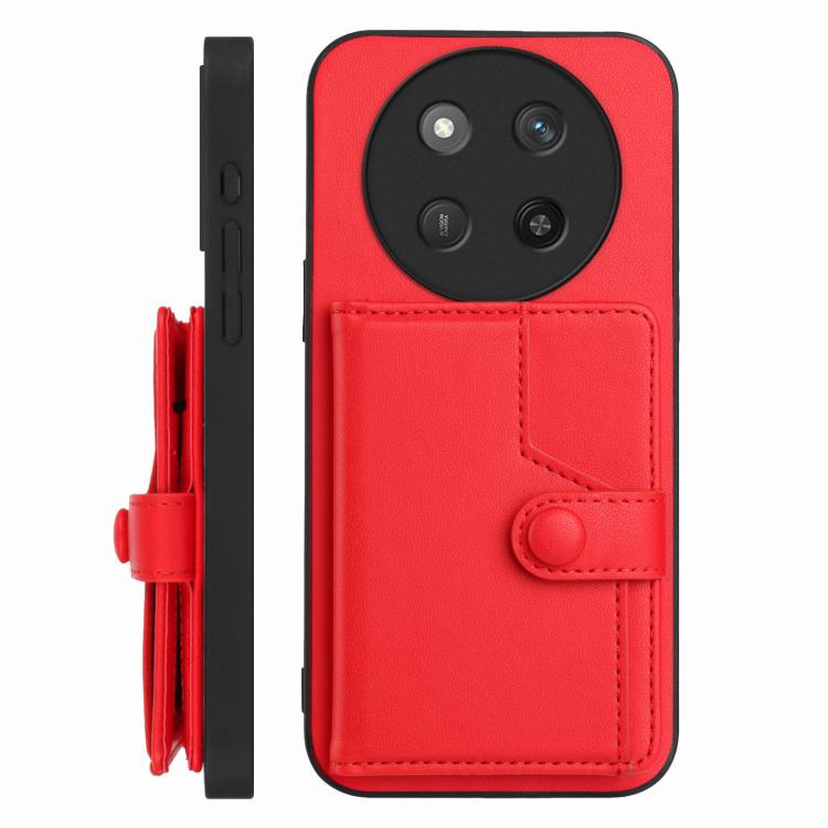 For Honor X60 Pro / X9c / Magic7 Lite Button Card Bag RFID Anti-theft Phone Case