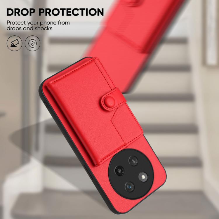 For Honor X60 Pro / X9c / Magic7 Lite Button Card Bag RFID Anti-theft Phone Case