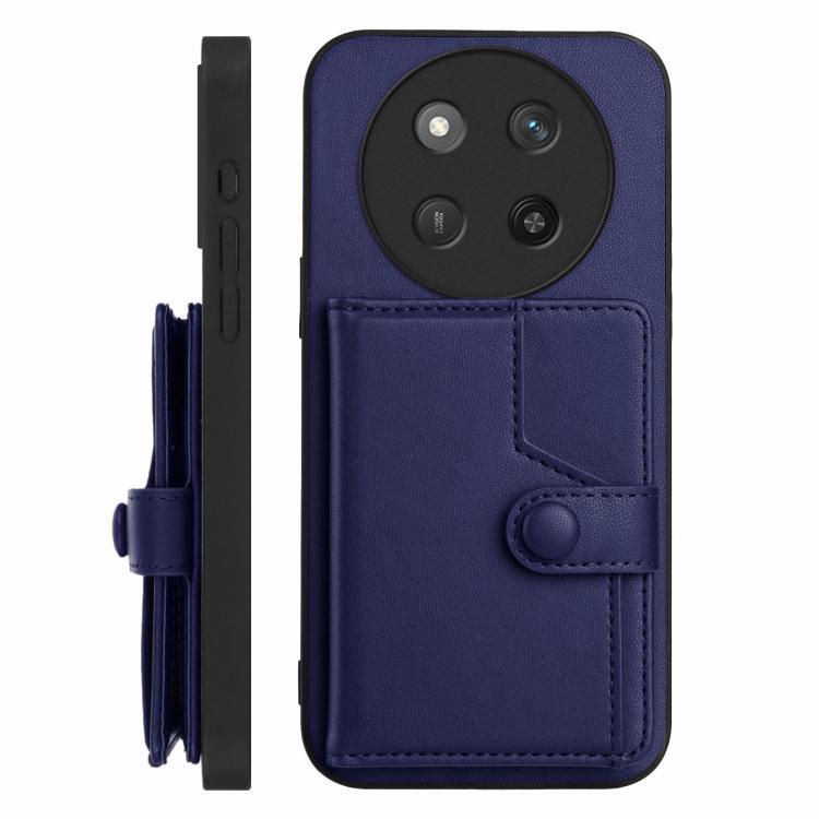 For Honor X60 Pro / X9c / Magic7 Lite Button Card Bag RFID Anti-theft Phone Case