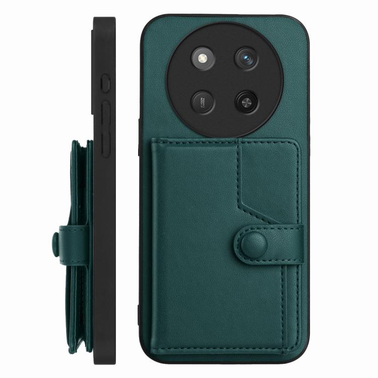 For Honor X60 Pro / X9c / Magic7 Lite Button Card Bag RFID Anti-theft Phone Case