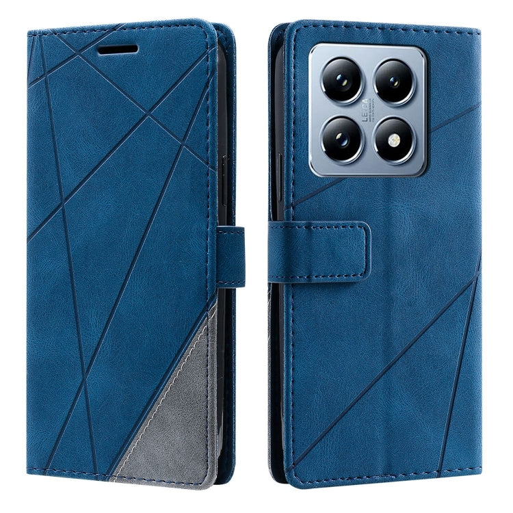 For Xiaomi 14T Pro Skin Feel Splicing Leather Phone Case