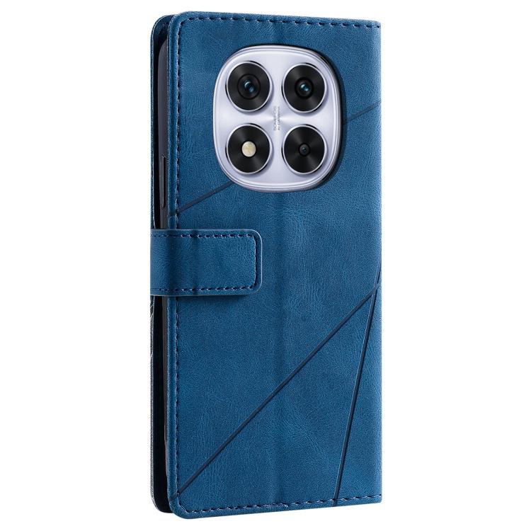 For Redmi Note 14 Pro 4G Skin Feel Splicing Leather Phone Case