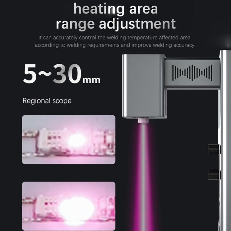TBK 2203 Smart Infrared Laser Thermostatic Welding Machine with HD Camera, Plug:UK Plug