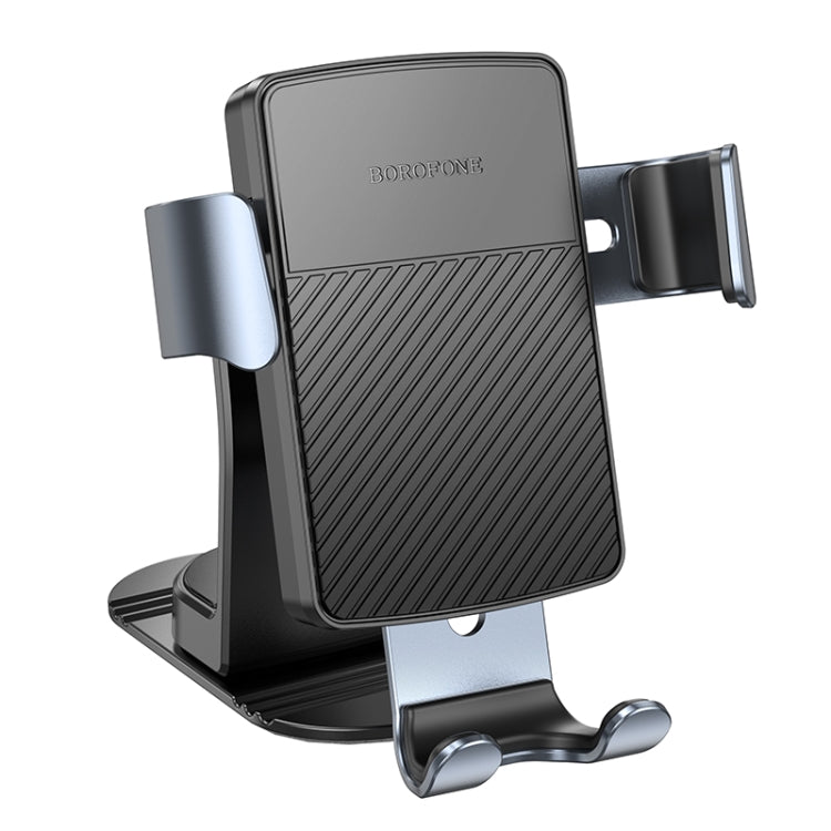 Borofone BH119 Refined Center Console Gravity Linkage Car Holder - Black Tarnish