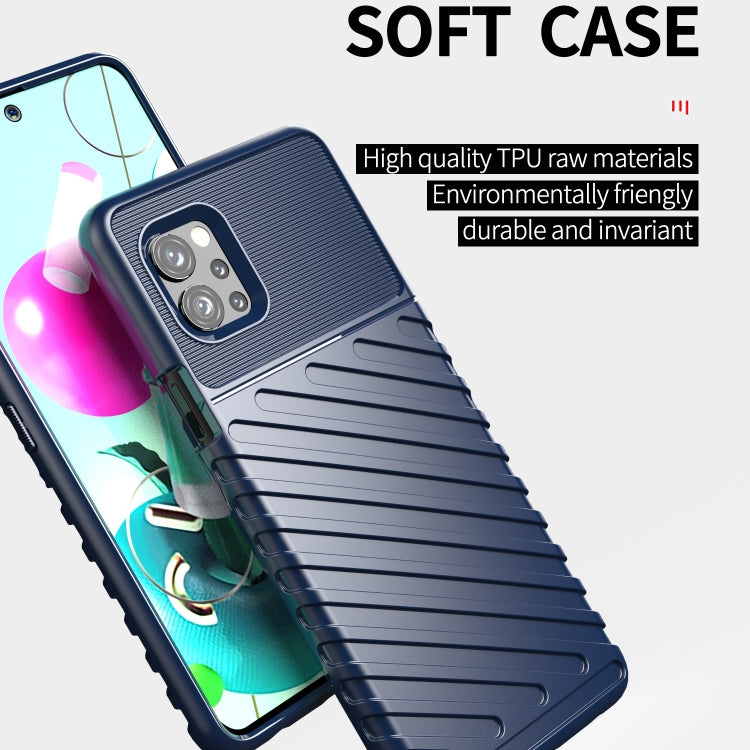 For LG Q92 Thunderbolt Shockproof TPU Protective Soft Case