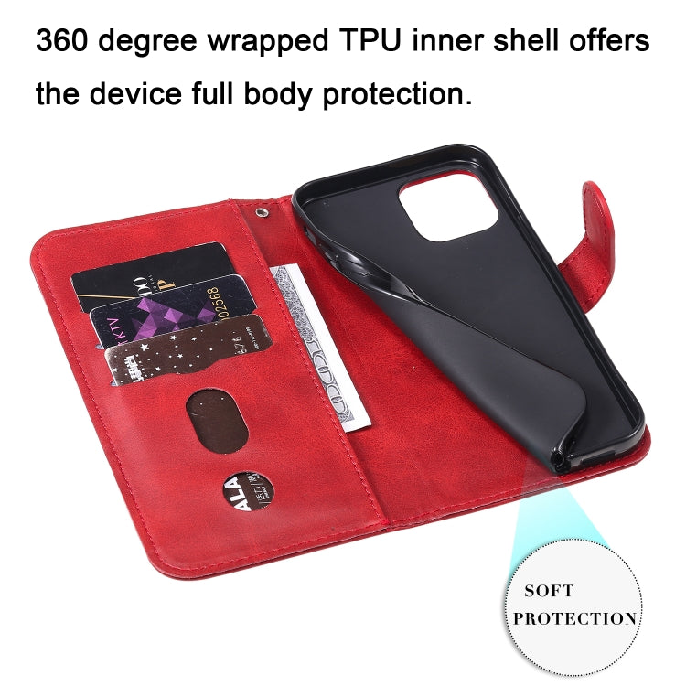 For iPhone 12 mini Pro Fashion Calf Texture Zipper Horizontal Flip Leather Case with Stand & Card Slots & Wallet Function