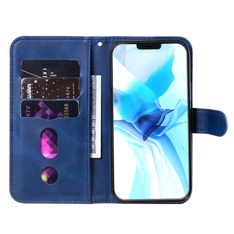 For iPhone 12 mini Pro Fashion Calf Texture Zipper Horizontal Flip Leather Case with Stand & Card Slots & Wallet Function