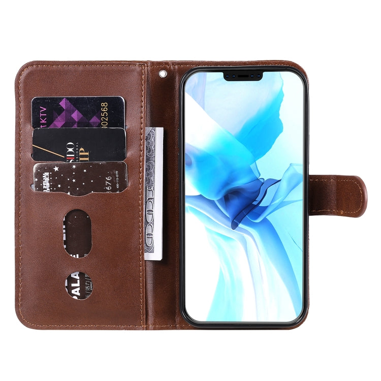 For iPhone 12 mini Pro Fashion Calf Texture Zipper Horizontal Flip Leather Case with Stand & Card Slots & Wallet Function