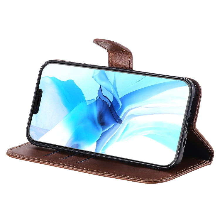 For iPhone 12 mini Pro Fashion Calf Texture Zipper Horizontal Flip Leather Case with Stand & Card Slots & Wallet Function