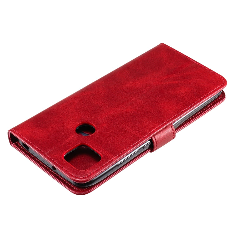 For Xiaomi Redmi 9C Fashion Calf Texture Zipper Horizontal Flip Leather Case with Stand & Card Slots & Wallet Function