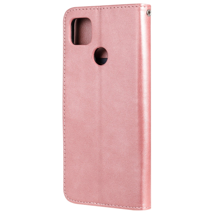 For Xiaomi Redmi 9C Fashion Calf Texture Zipper Horizontal Flip Leather Case with Stand & Card Slots & Wallet Function