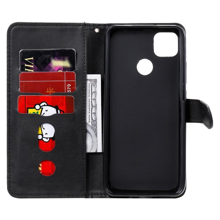 For Xiaomi Redmi 9C Fashion Calf Texture Zipper Horizontal Flip Leather Case with Stand & Card Slots & Wallet Function