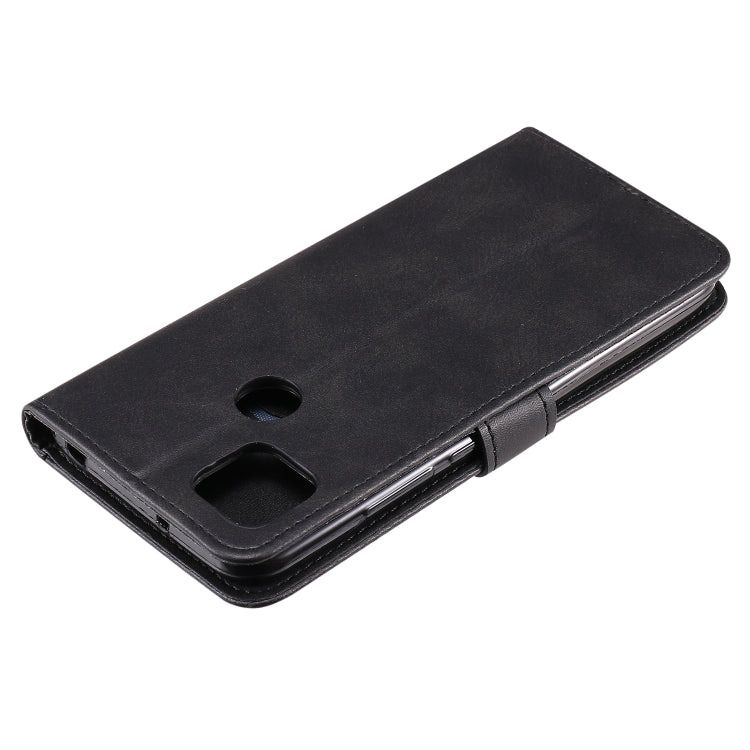 For Xiaomi Redmi 9C Fashion Calf Texture Zipper Horizontal Flip Leather Case with Stand & Card Slots & Wallet Function