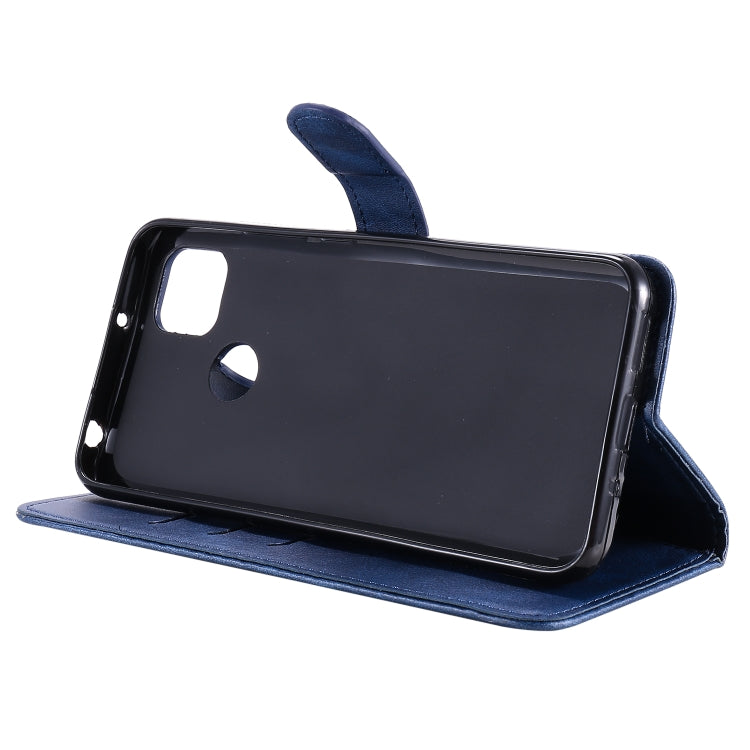 For Xiaomi Redmi 9C Fashion Calf Texture Zipper Horizontal Flip Leather Case with Stand & Card Slots & Wallet Function