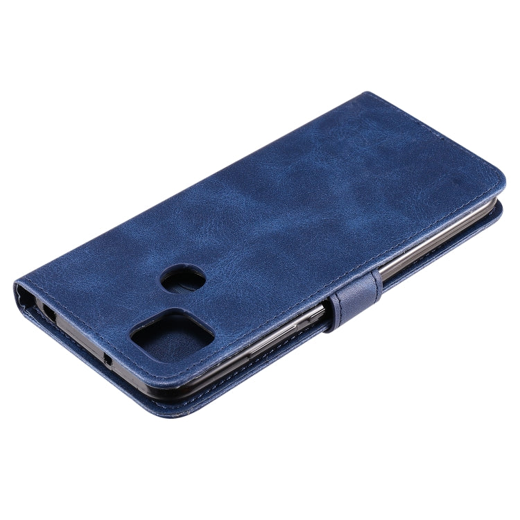 For Xiaomi Redmi 9C Fashion Calf Texture Zipper Horizontal Flip Leather Case with Stand & Card Slots & Wallet Function