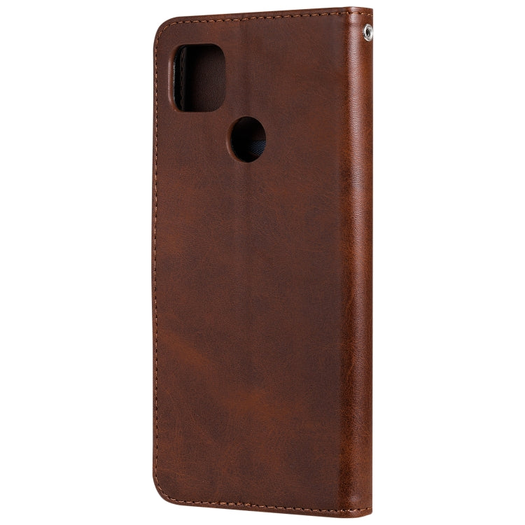 For Xiaomi Redmi 9C Fashion Calf Texture Zipper Horizontal Flip Leather Case with Stand & Card Slots & Wallet Function