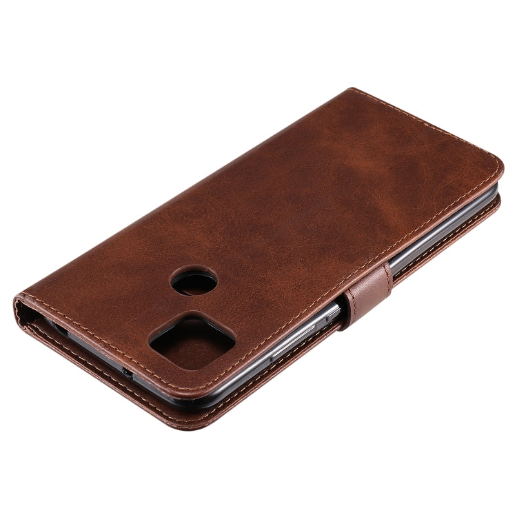 For Xiaomi Redmi 9C Fashion Calf Texture Zipper Horizontal Flip Leather Case with Stand & Card Slots & Wallet Function