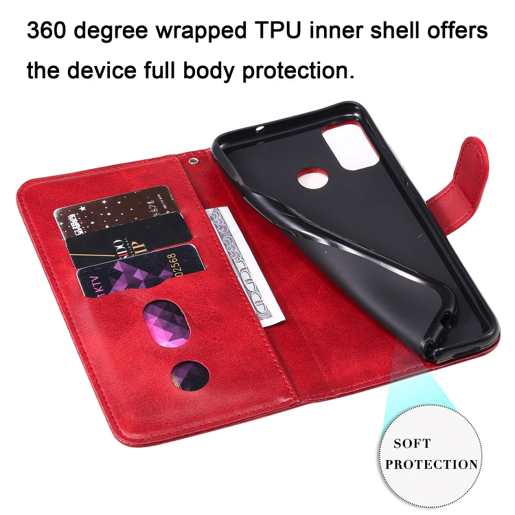 For Huawei Honor 9X Lite Fashion Calf Texture Zipper Horizontal Flip Leather Case with Stand & Card Slots & Wallet Function