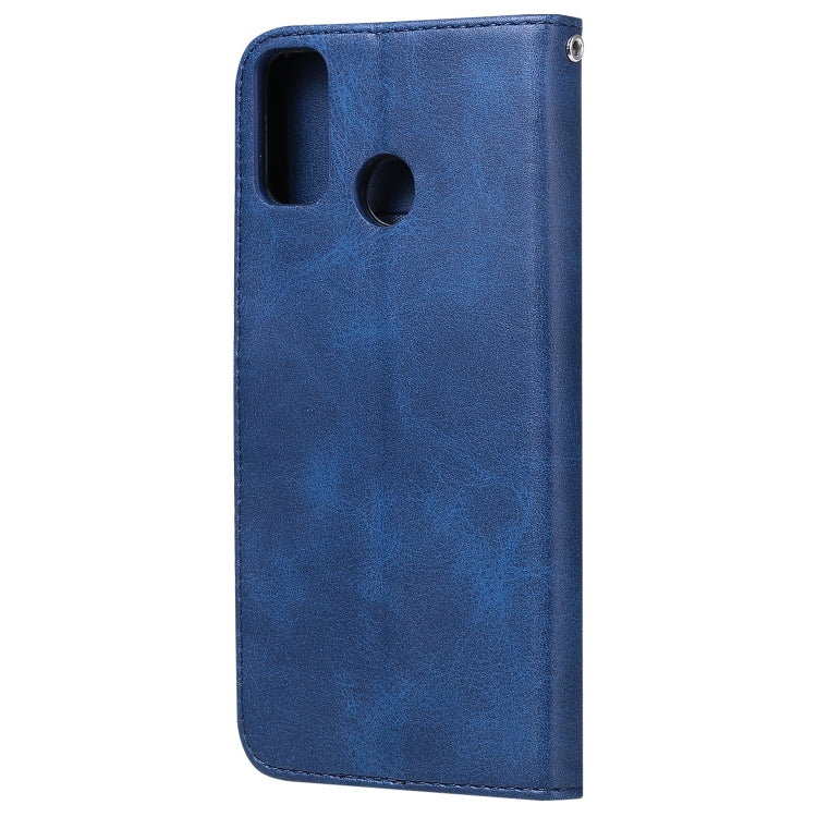 For Huawei Honor 9X Lite Fashion Calf Texture Zipper Horizontal Flip Leather Case with Stand & Card Slots & Wallet Function