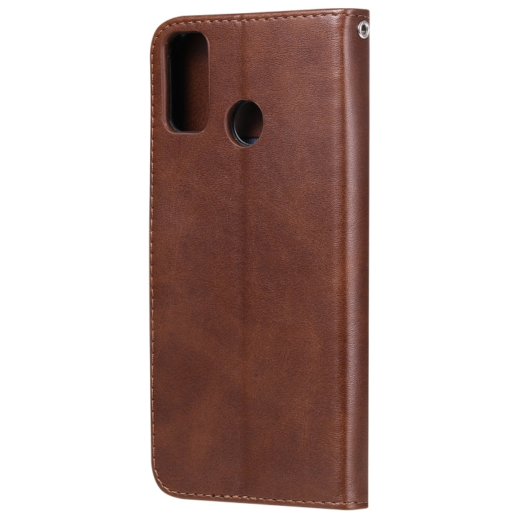 For Huawei Honor 9X Lite Fashion Calf Texture Zipper Horizontal Flip Leather Case with Stand & Card Slots & Wallet Function