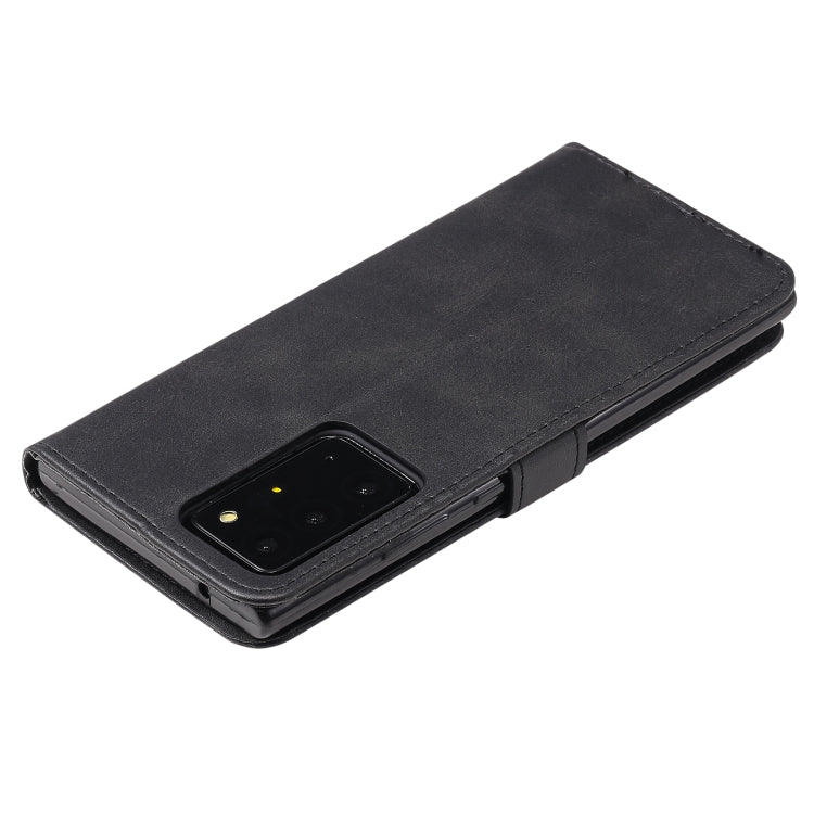 For Samsung Galaxy Note20 Ultra Fashion Calf Texture Zipper Horizontal Flip Leather Case with Stand & Card Slots & Wallet Function