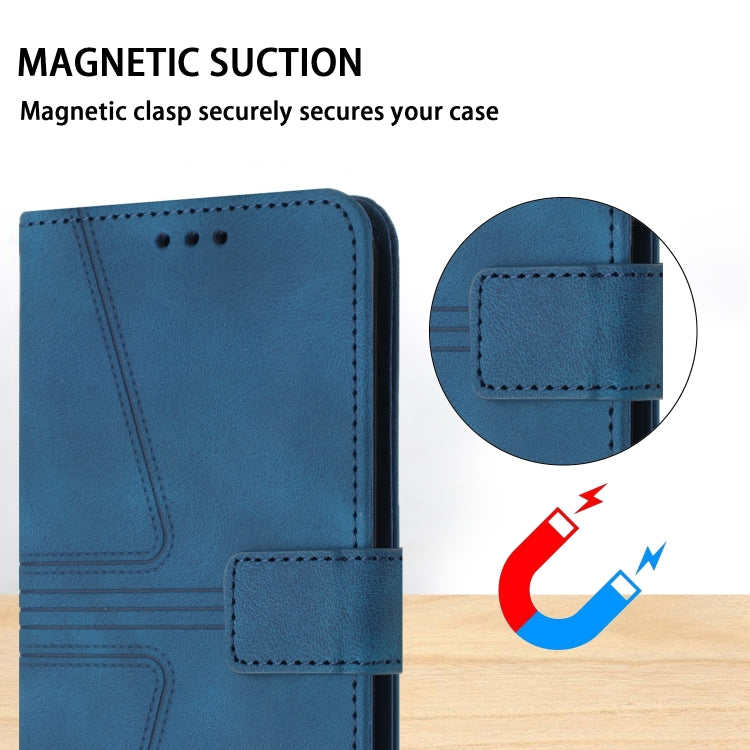 For Xiaomi 14T Triangle Solid Color Leather Phone Case