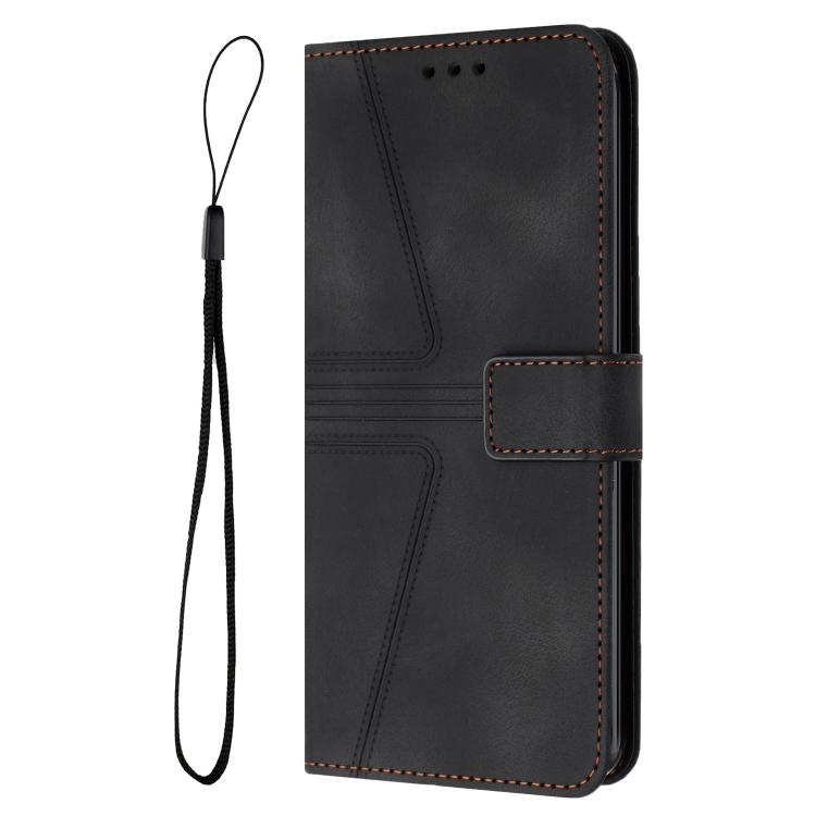 For Xiaomi 15T Pro 5G Triangle Solid Color Leather Phone Case