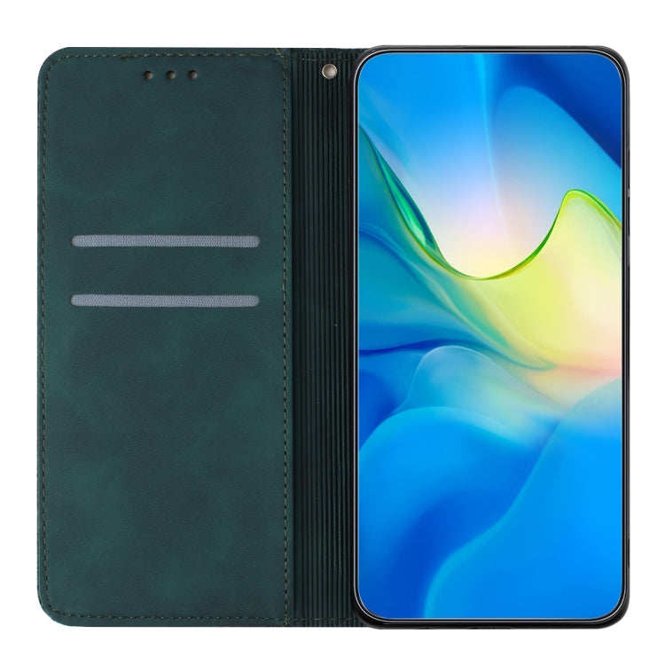 For Redmi Note 14 5G Ethnic Embossed Adsorption Leather Phone Case