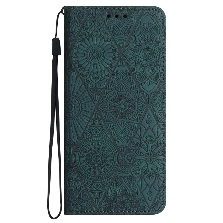 For Redmi Note 14 Pro 5G Ethnic Embossed Adsorption Leather Phone Case