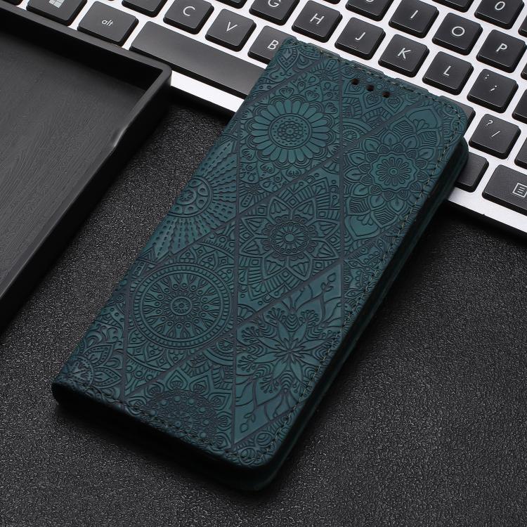 For Redmi A4 5G Ethnic Embossed Adsorption Leather Phone Case