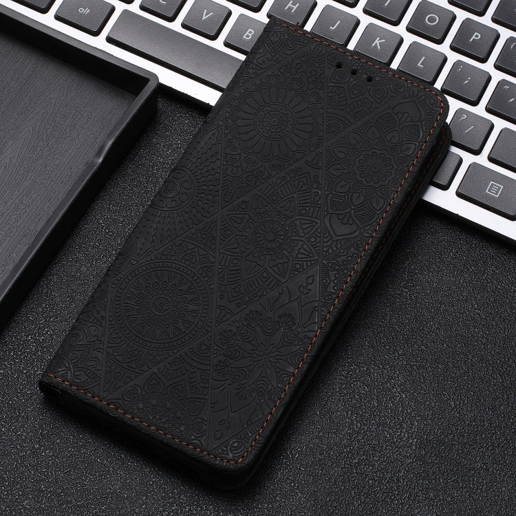 For Xiaomi 14T Ethnic Embossed Adsorption Leather Phone Case