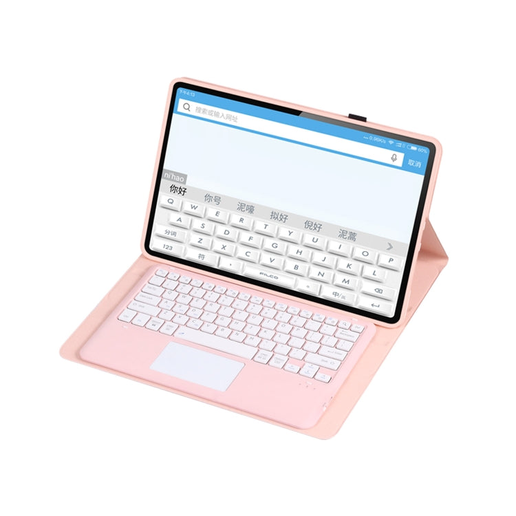 For Xiaomi Pad 6 Max 14 A0N8-A Ultra-thin Detachable Bluetooth Keyboard Leather Tablet Case with Touchpad