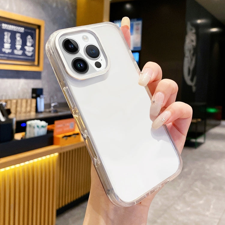 For iPhone 16 Pro Max Kingsteel Wolf Frosted Lens Transparent Phone Case