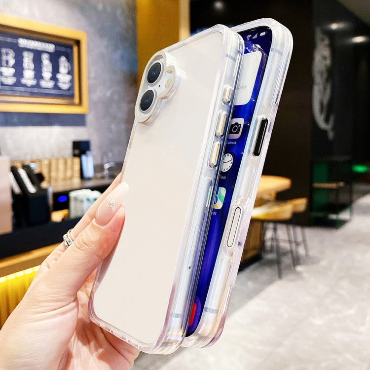 For iPhone 16 Pro Max Kingsteel Wolf Frosted Lens Transparent Phone Case