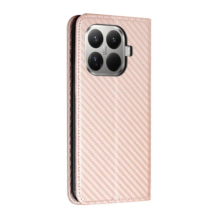 For Xiaomi 15T Pro 5G Carbon Fiber Texture Magnetic Flip Leather Phone Case
