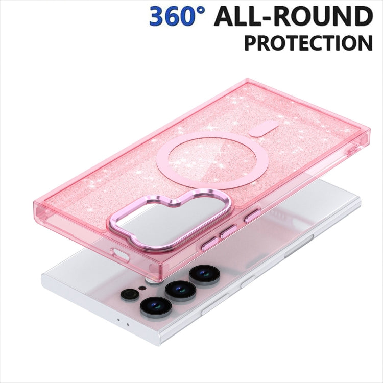 For Samsung Galaxy S23 Ultra 5G Glitter MagSafe Shockproof Phone Case