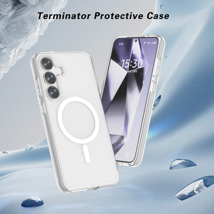 For Samsung Galaxy S25 5G Terminator MagSafe Magnetic Phone Case