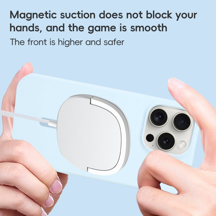 For iPhone 14 Pro Pure Color Liquid Silicone MagSafe Phone Case