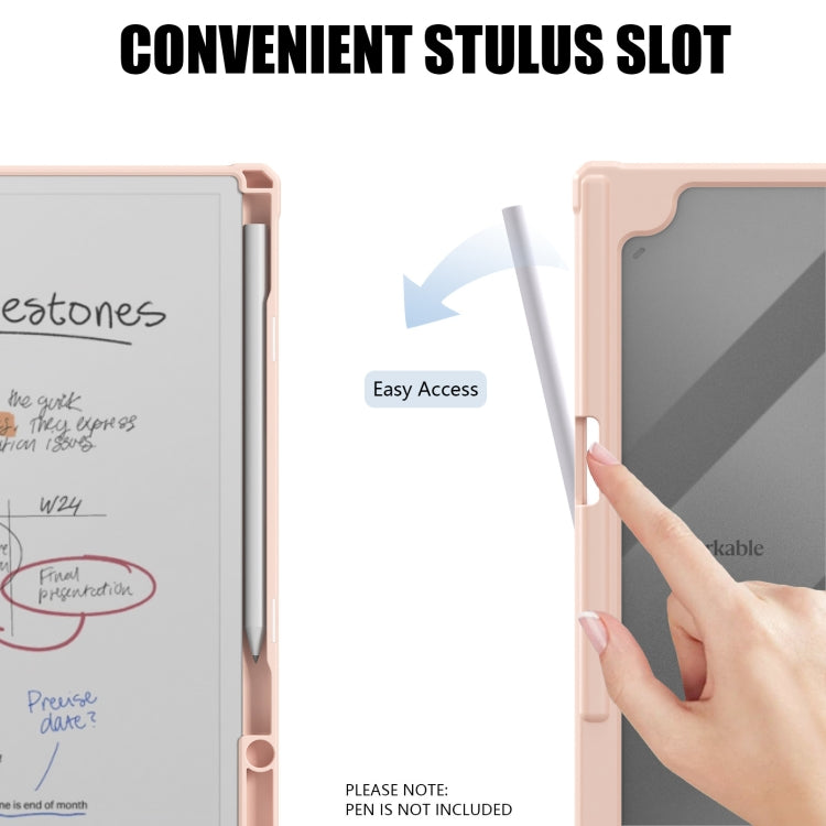 For reMarkable Paper Pro 2024 11.8 inch Acrylic PU Smart Leather Tablet Case