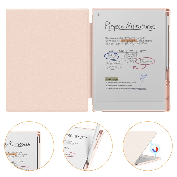 For reMarkable Paper Pro 2024 11.8 inch Acrylic PU Smart Leather Tablet Case