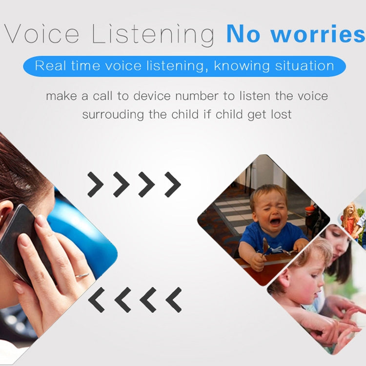Mini SOS Alarm Voice Monitoring GPS Tracker Children GPS LBS Wifi Real-time Locator