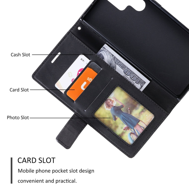 For Samsung Galaxy S25 Ultra 5G Skin Feel Splicing Leather Phone Case