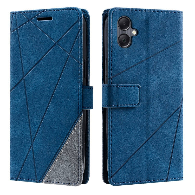 For Samsung Galaxy A06 4G Skin Feel Splicing Leather Phone Case