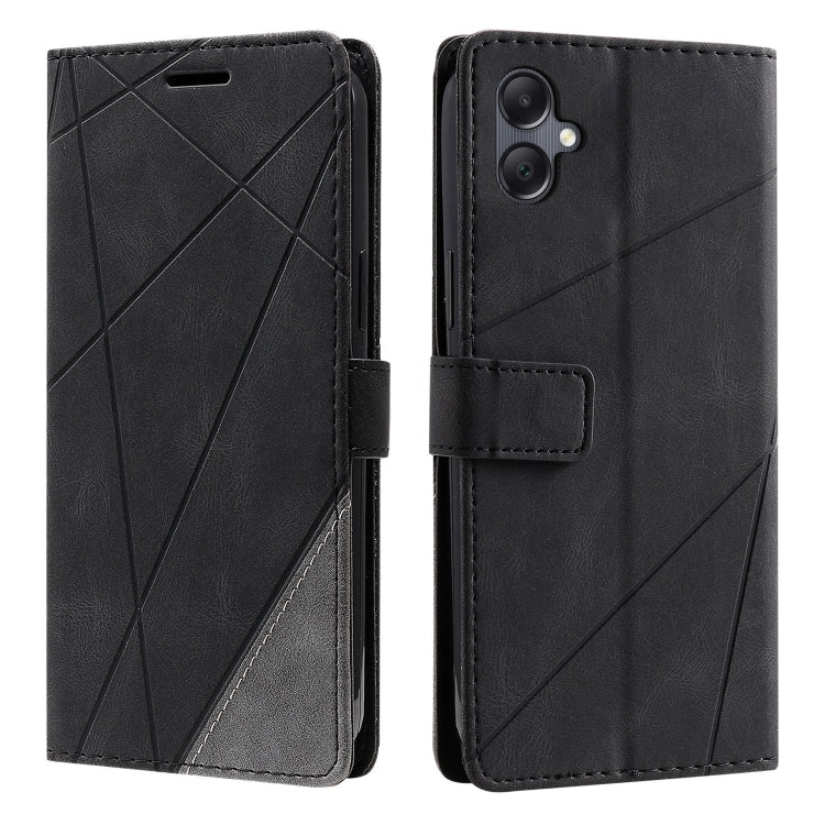 For Samsung Galaxy A06 4G Skin Feel Splicing Leather Phone Case