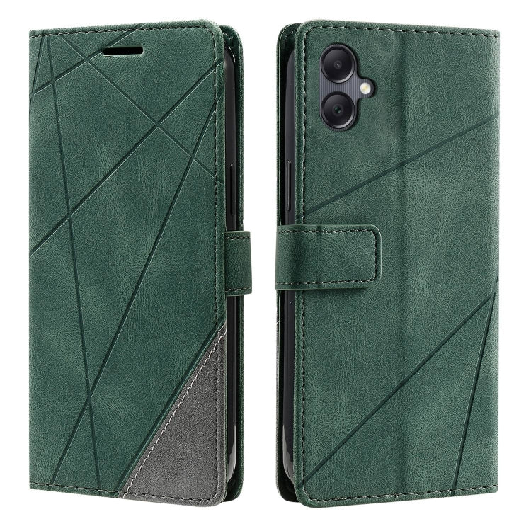 For Samsung Galaxy A06 4G Skin Feel Splicing Leather Phone Case