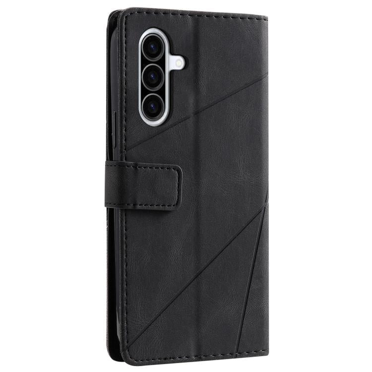 For Samsung Galaxy A26 5G Skin Feel Splicing Leather Phone Case