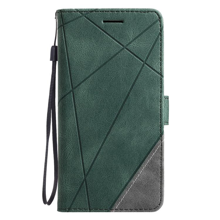 For Samsung Galaxy A26 5G Skin Feel Splicing Leather Phone Case